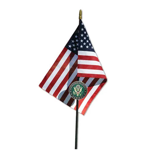 Flags Connections - Army Veteran Grave Marker | Heroes Series. - The Military Gift Store