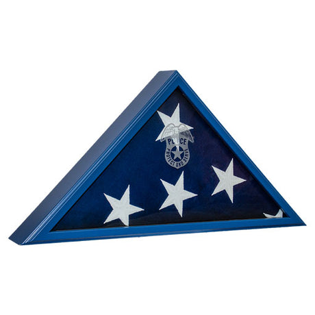 Flags Connections - First Responder Flag Case - Police Blue. - The Military Gift Store