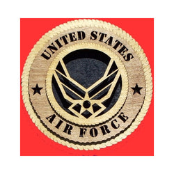 Air force Wall Tributes, USAF Wall Tributes - 9 inch. - The Military Gift Store