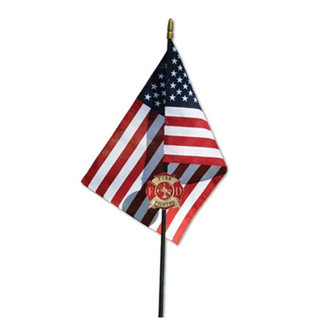 Flags Connections - Firefighter Grave Marker | Heroes Series. - The Military Gift Store