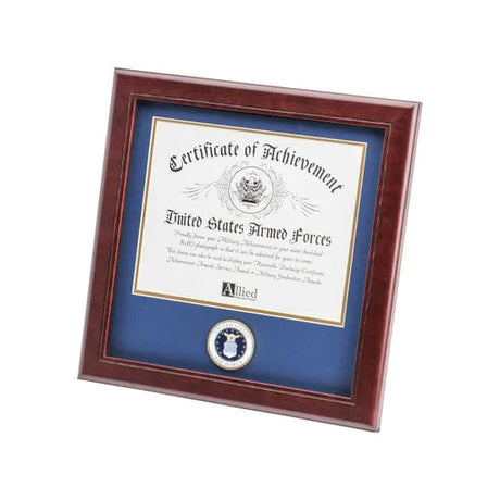 U.S. Air Force Medallion 8-Inch by 10-Inch Certificate Frame - The Military Gift Store
