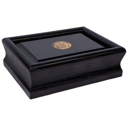 Flags Connections - Patriot Urn - Marine Corps - Black, Cherry or Oak. - The Military Gift Store