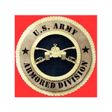 Armor Wall Tributes, US Armor Wall Tributes - 12" - The Military Gift Store