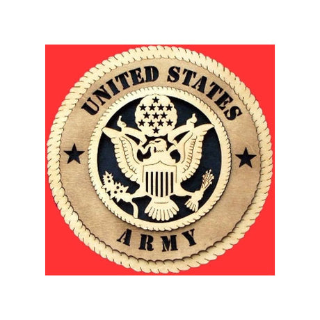 Army Wall Tribute, USA Army Wall Tribute - 9". - The Military Gift Store