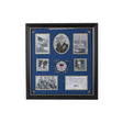 U.S. Coast Guard Medallion 7 Picture Collage Frame with Stars, , The Military Gift Store, Picture Frame