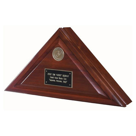 Flags Connections - Heritage Flag Case - Marine Corps., , The Military Gift Store, Heritage Flag Case