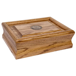 Flags Connections - Patriot Urn - Marine Corps - Oak. - The Military Gift Store