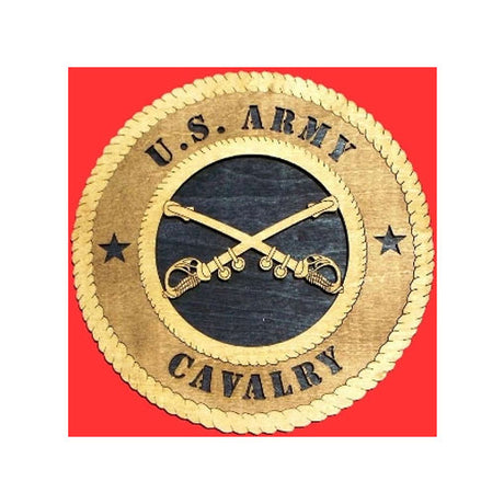 Cavalry Wall Tributes, Army Cavalry Wall Tributes - 9".