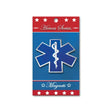 Flags Connections - Heroes Series EMS Medallion Large Magnet - 3.75 Inches.