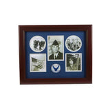 Aim High Air Force Medallion 5 Picture Collage Frame, , The Military Gift Store, Picture Collage Frame