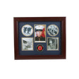 U.S. Marine Corps Medallion 5 Picture Collage Frame - The Military Gift Store