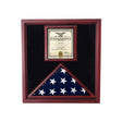 Award and flag display case display Case - Fit 3' x 5' Flag. - The Military Gift Store