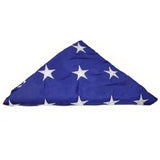 Folded American Flag, Pre Folded American Flag - Fit 3' x 5' flag or Fit 5' x 9.5' Casket Flag.