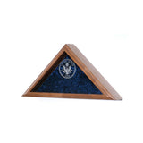 Personalized Flag Case - Oak Material. - The Military Gift Store