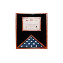Flag and Document Case for 3ft x 5ft or 5ft x 8ft or 5ft x 9.5ft US Made - Fit 3' x 5' or 5' x 8'.