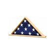 Ceremonial Flag Display Triangle - Fit 5' x 9.5' Casket Flag. - The Military Gift Store