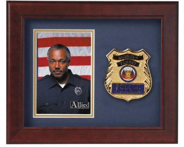 Flag Connections Police Officer Vertical Picture Frame., Flag Connections Police Officer Vertical Picture Frame, The Military Gift Store, Awards Display Cases, Awards Display Frames (62)