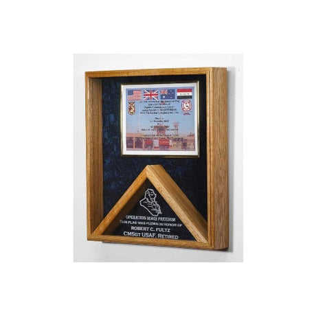 Military Awards and Flag Display Cases