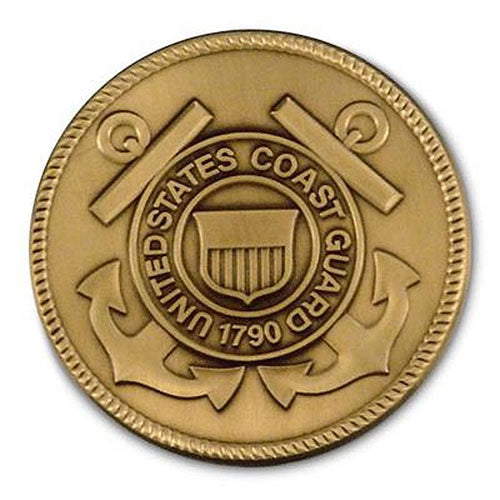 Service Medallion - Coast Guard - The Military Gift Store