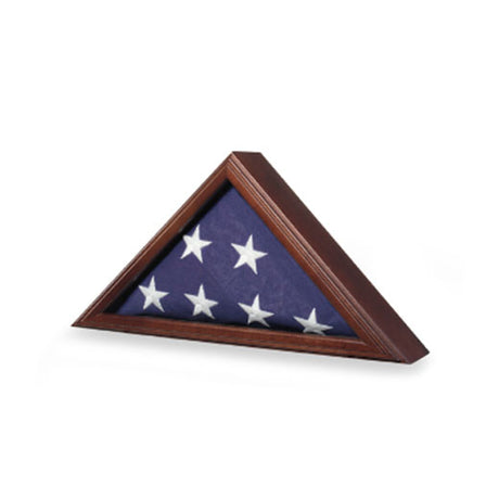 Flags Connections - Air Force Flag Case - Great Wood Flag Case - Oak Material.