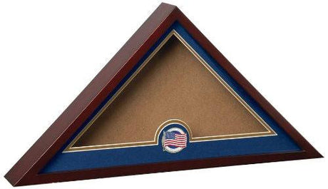 Flag Connections US Patriotic Internment Burial Flag Display Case with American Flag Medallion, US Patriotic Internment Burial Flag Display Case, The Military Gift Store, Burial Flag Display Cases fit 5ft X 9.5ft Flags (31)