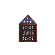 Flag and Badge display cases, Flag and Photo Frame - Oak., , The Military Gift Store, Flag Display cases