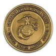 Service Medallion - Marine Corps - The Military Gift Store