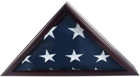 Flag Connections Officers Flag and Display Case, 5 by 9.5-Feet, Black, , The Military Gift Store, Army Flag Display Cases (64)