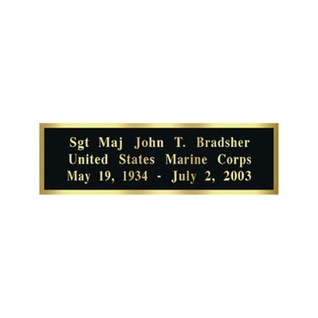 Flag Connections - Laser Engraved Name Plates. - The Military Gift Store