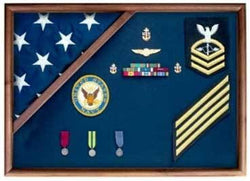 Medal Glass Display Case Shadow Box,FLAG AND MEDAL DISPLAY