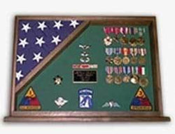 Flag Display Cases Veterans Flag Cases 3'x5'