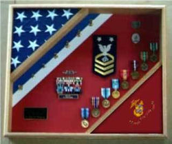 Marine Corps Gifts, USMC Shadow Box, Marine Corps Gift