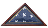 Memorial/Burial Flag Display Case Stand Holder 5'X9.5' - The Military Gift Store