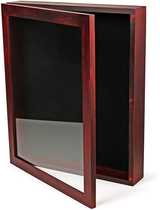 12x15x2 Shadow Box Display Case | Magnetically Opens and Closes