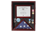 Military Shadow Box 3'X5' Flag Display Case, with Certificate Frame, Military Shadow Box 3'X5' Flag Display Case, with Certificate Frame, The Military Gift Store, Awards Display Cases, Awards Display Frames (62)