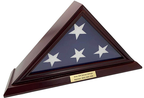 3'x5' Flag Display Case, Shadow Box (Not for Burial Funeral Flag), , The Military Gift Store, Flag Display Cases