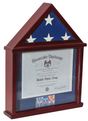 Flag Display Case Shadow Box Frame for 3'X5' U.S. Flag