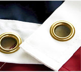 Pre Folded Memorial Flag American US Flag 5x9.5 Foot Heavy Duty Cotton For Veteran