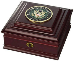 Flag Connections U.S. Army Medallion Desktop Box