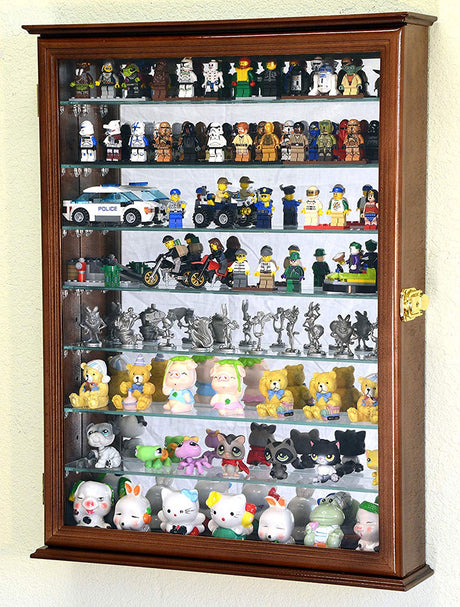 Large Lego Men Minifigures/Star Wars/Disney/Minature Figurines Display Case