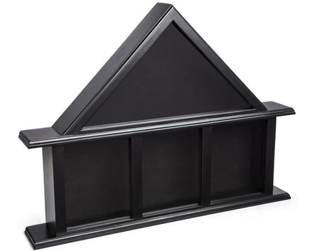 Flag Connections Flag Display Case with Glass Front and 3 Medal Boxes, Felt Backing, Flag Connections Flag Display Case with Glass Front and 3 Medal Boxes, The Military Gift Store, American Flag Frames (43)