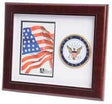 U.S. Navy Medallion Portrait Picture Frame