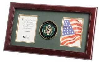 U.S. Army Medallion Double Picture Frame