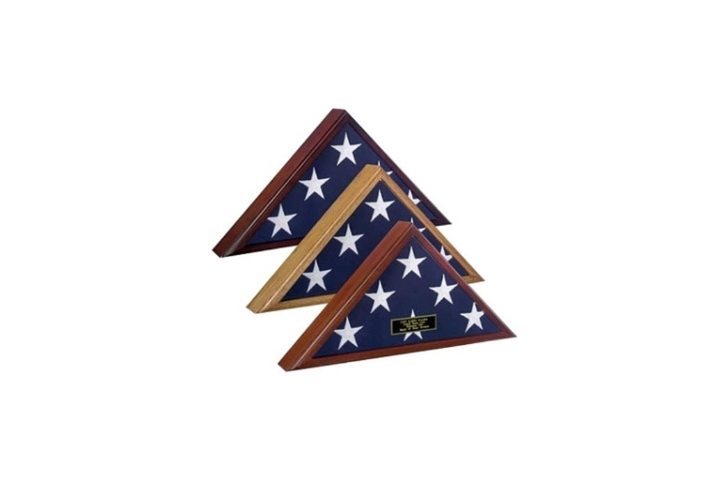 5ft x 8 ft American flag display case for large American flag, , The Military Gift Store, American Flag Frames