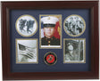 The Military Gift Store United States Marine Corps Medallion 5 Picture Collage Frame with Stars