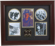 The Military Gift Store Products Frame Firefighter Medallion 5-Picture Collage Frame.