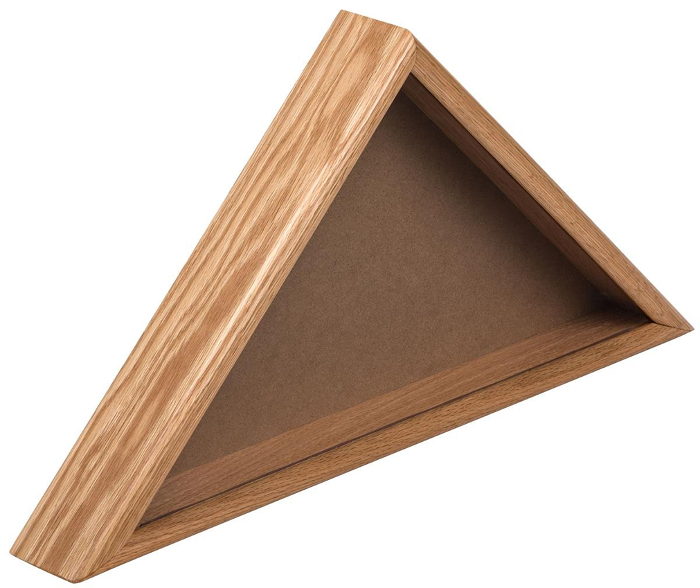 American-Made 5' x 9.5' Flag Case Made of Solid Wood – Walnut, , The Military Gift Store, American Flag Frames (43)