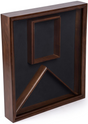 Flag and Photo Display Case, Wood with Glass Cover, Wall or Tabletop Placement – Cherry Finish, Flag and Photo Display Case, Wood with Glass Cover, Wall or Tabletop, The Military Gift Store, Army Flag Display Cases (64)