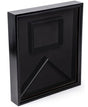 Flag Display Case with Glass Front and Certificate Holder, Velvet Backing – Black, Flag Display Case with Glass Front and Certificate Holder, The Military Gift Store, American Flag Frames