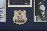 The Military Gift Store Frame Police Department Medallion 5-Picture Collage Frame.